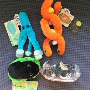 Stuffed dna, penicillin, gangrene and mouse. NEW